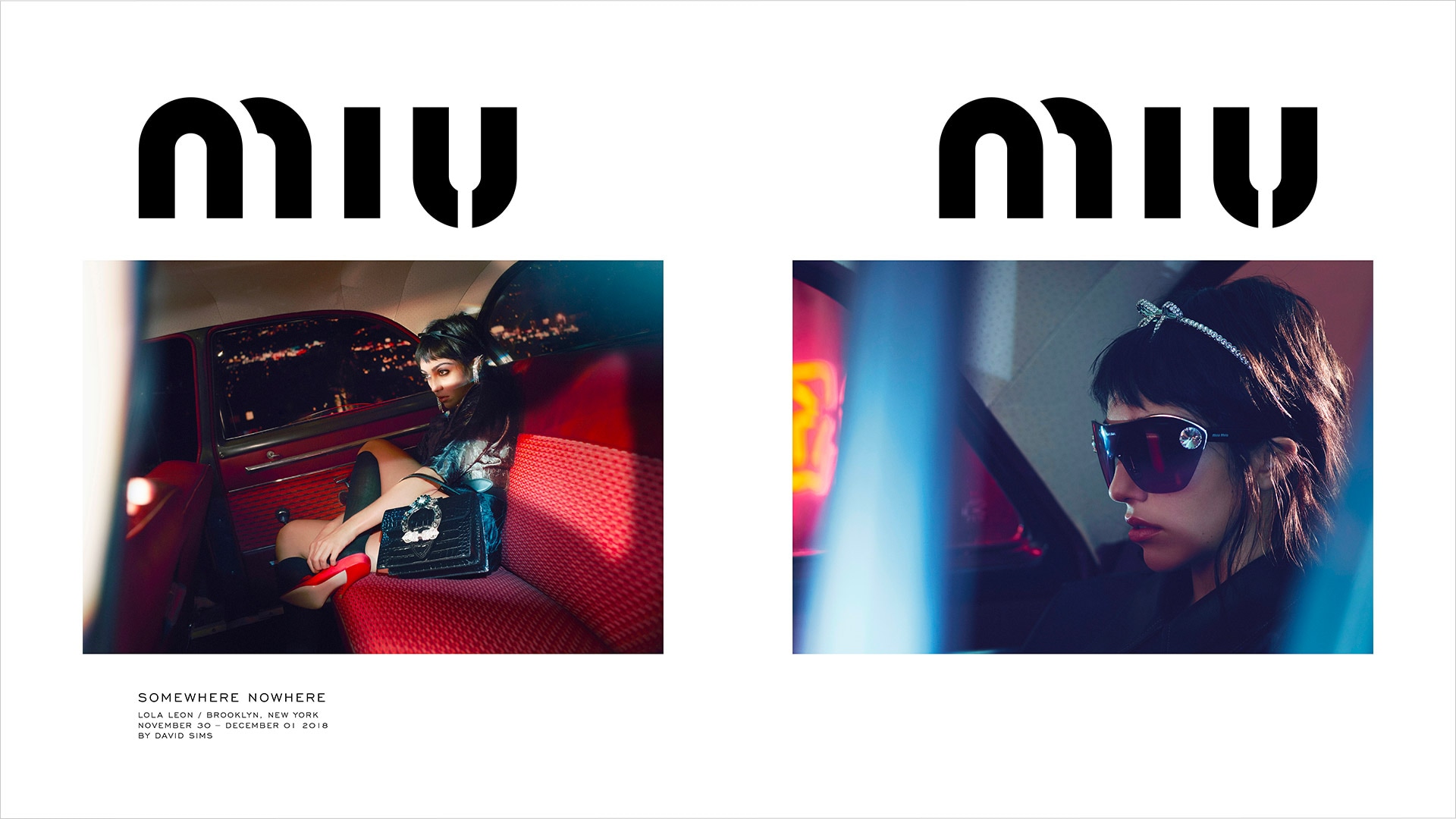 Miu Miu: “Somewhere,Nowhere”, SS19 advertising campaign | Prada Group