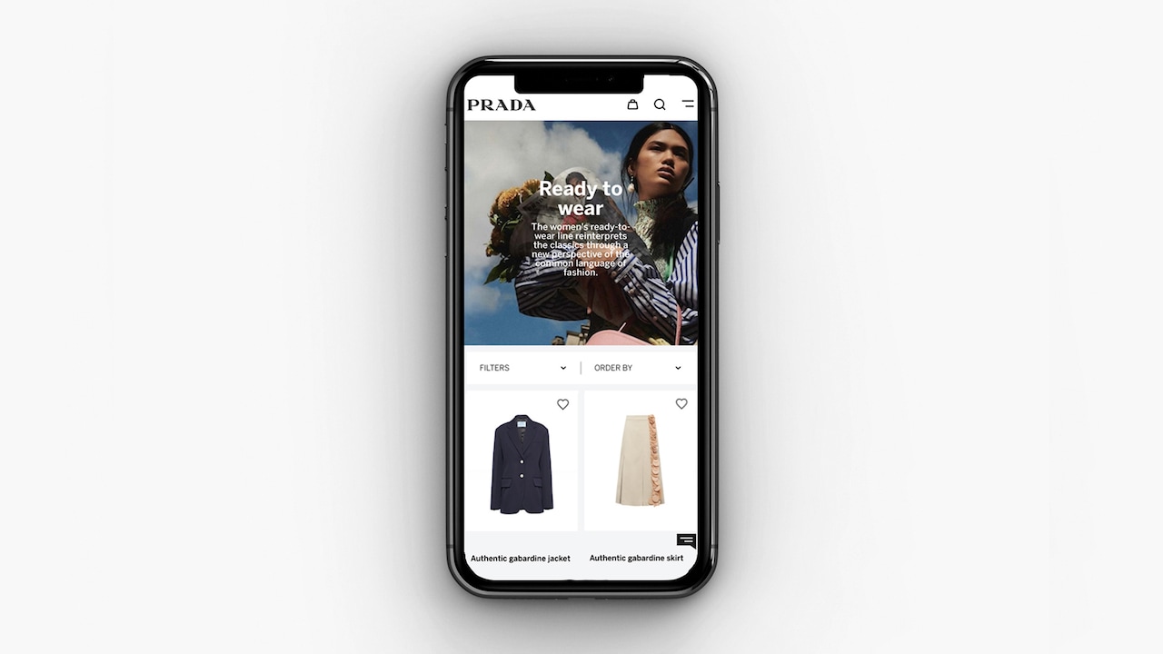 Prada renews prada.com website | Prada Group