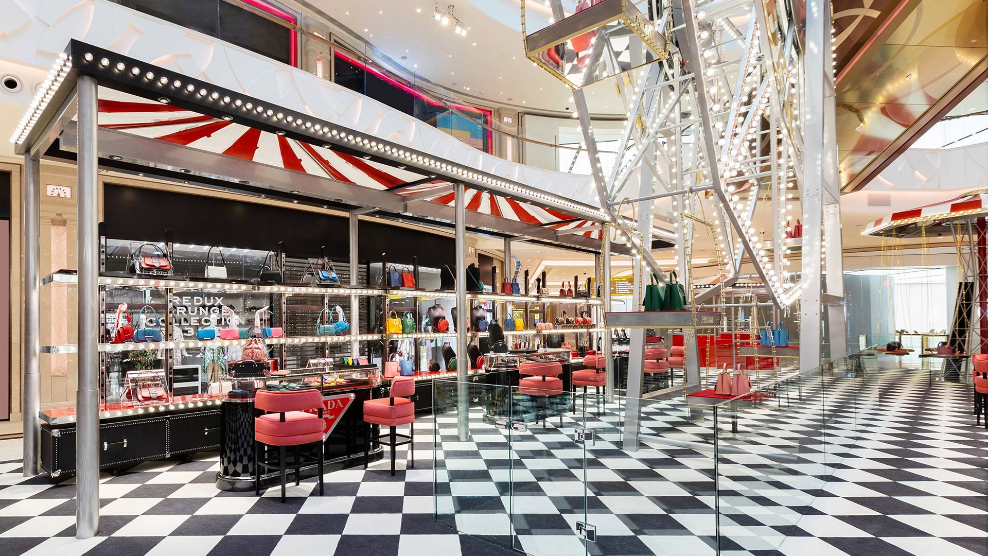 Prada Enchanted: new pop-up stores