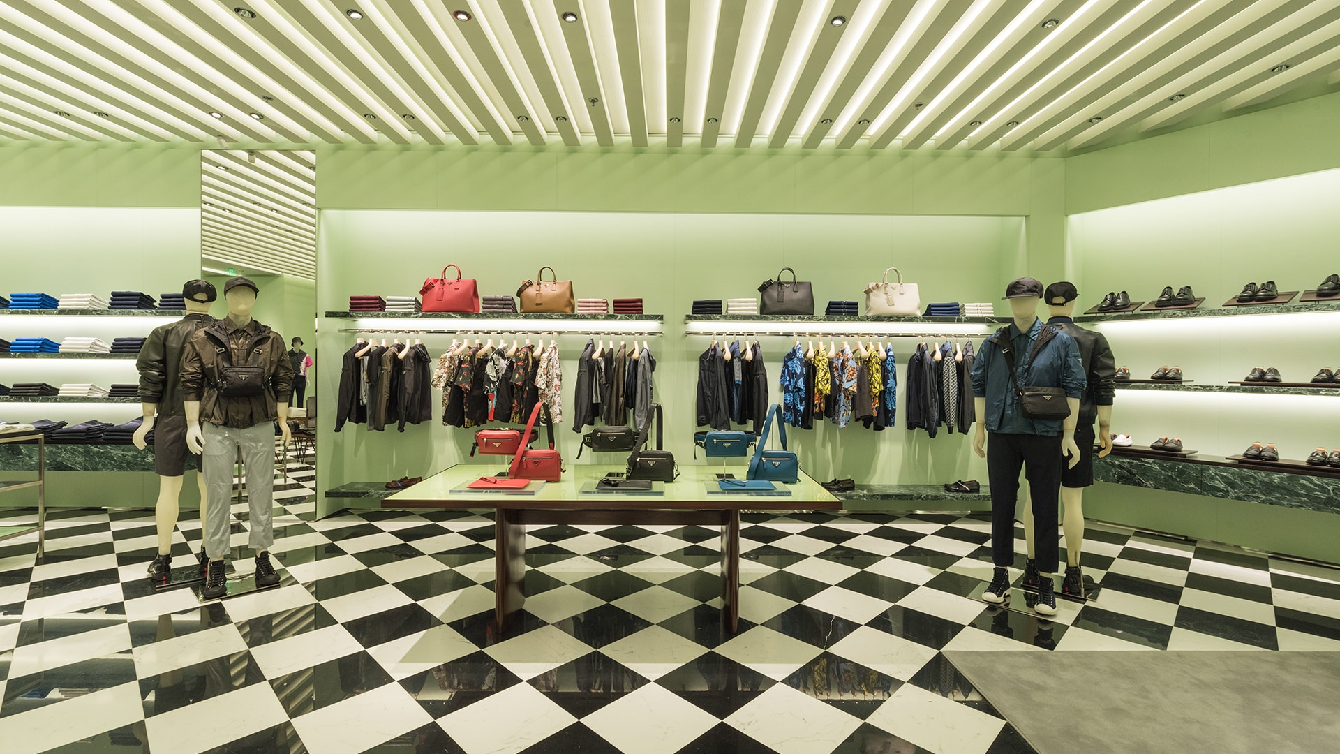 Prada opens a new store in Shanghai