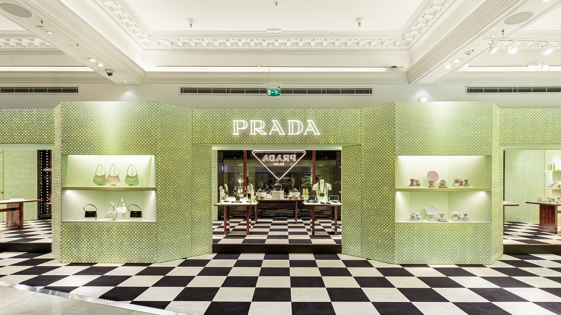 another enchanted prada pop up store