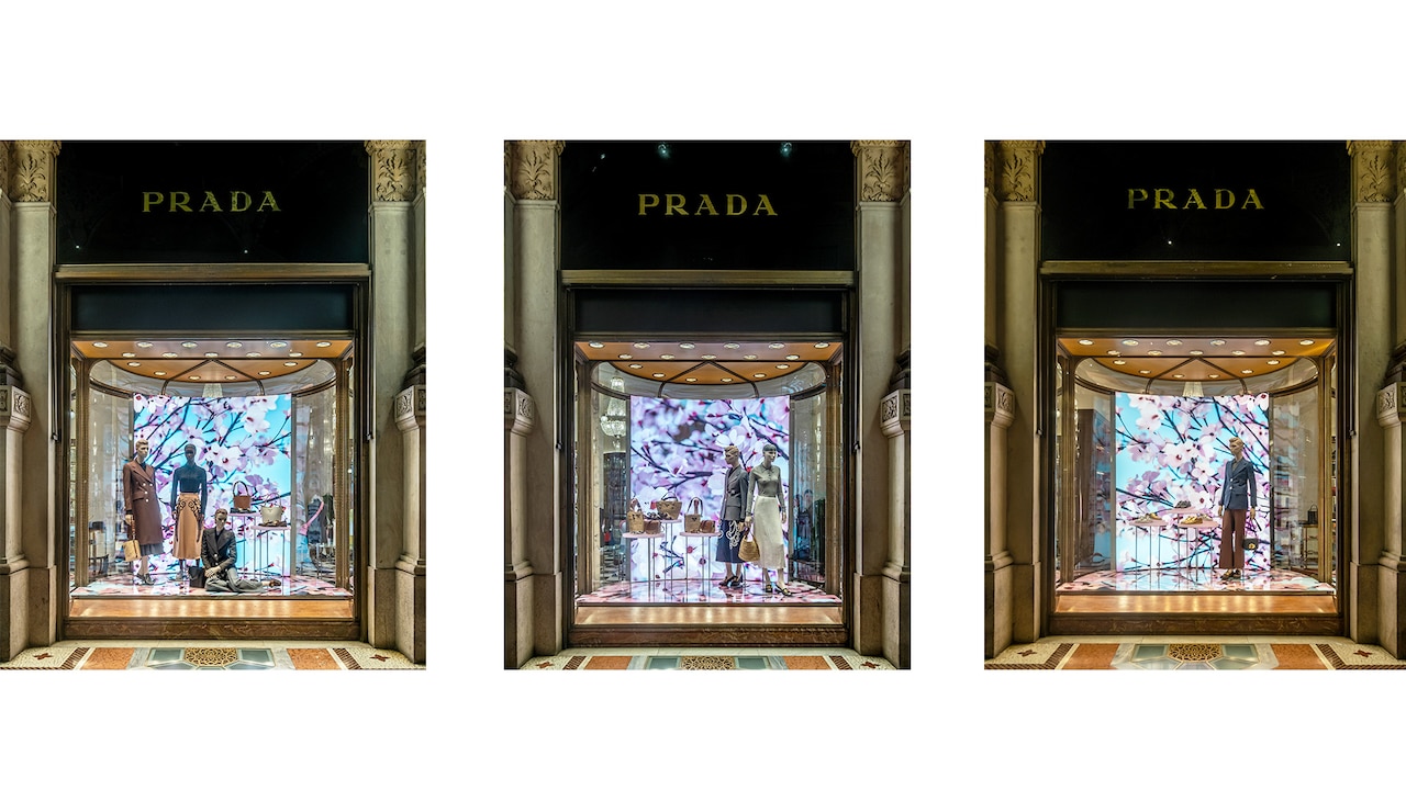 Blossom: Prada’s new store windows by Thomas Demand | Prada Group