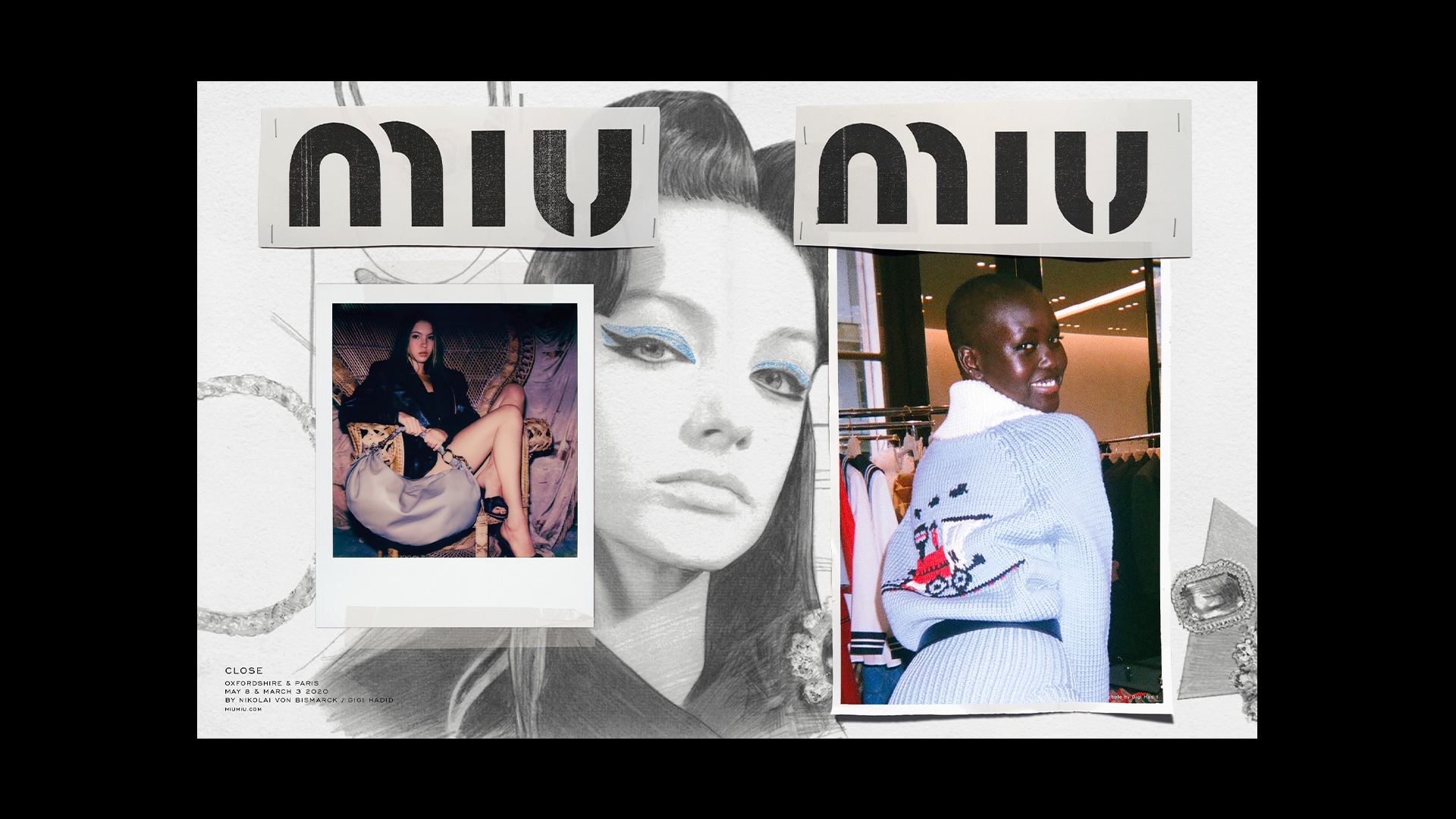 Close Miu Miu F W 2020 campaign