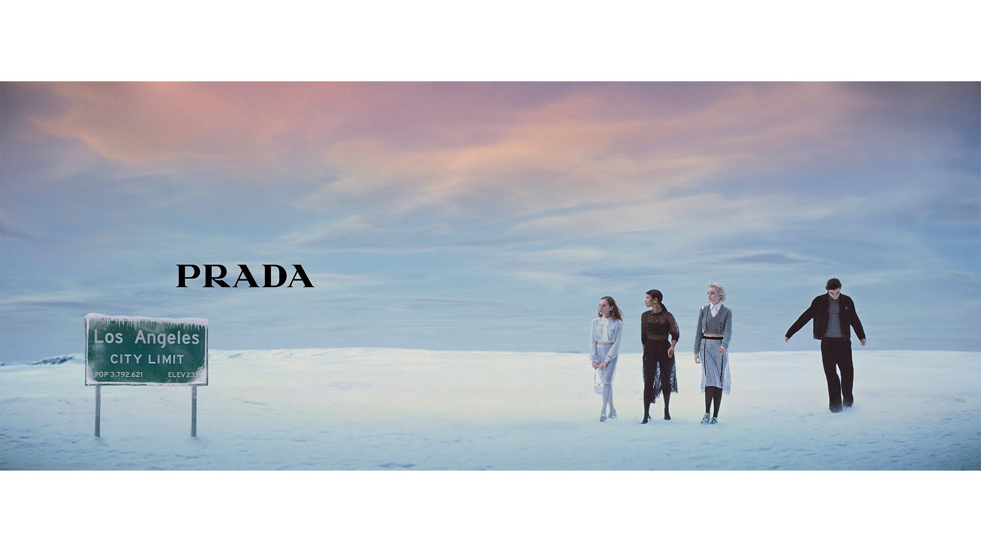 Prada Holiday campaign 2021