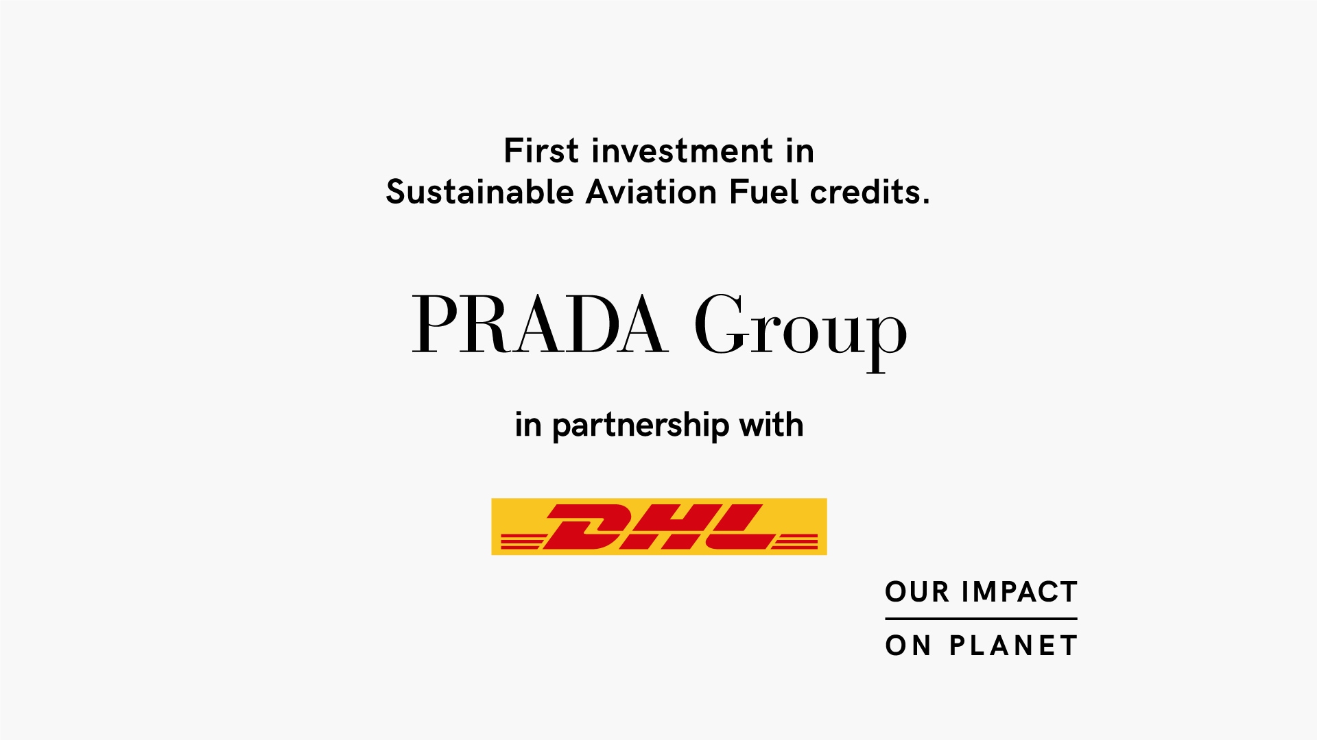 First investment in sustainable aviation fuel credits