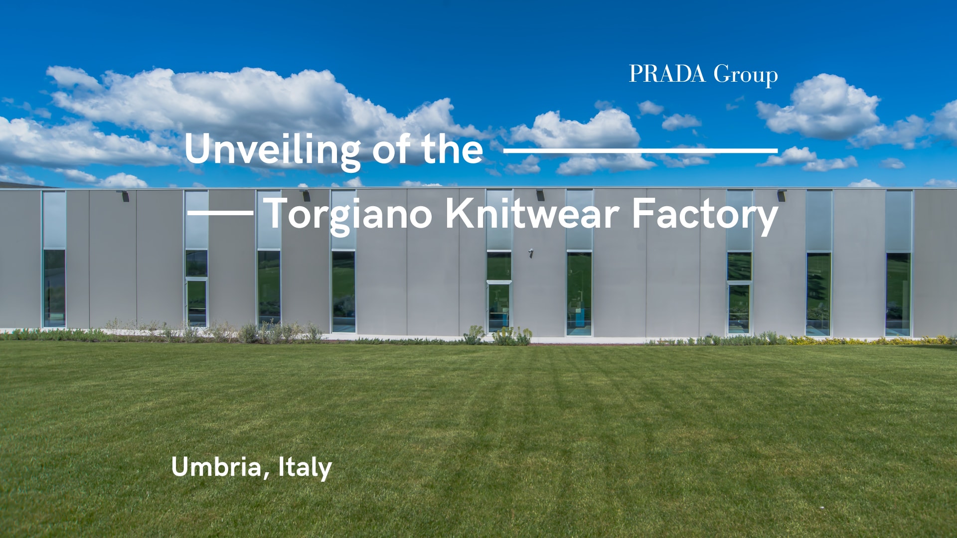 Prada Group discloses its Torgiano factory