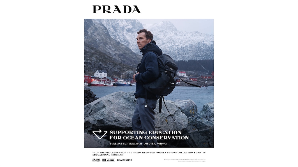 Prada Re-Nylon in a collaboration with National Geographic Creative ...