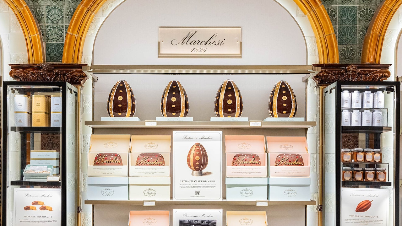 Marchesi 1824 opens in the Chocolate Hall at Harrods in London | Prada ...