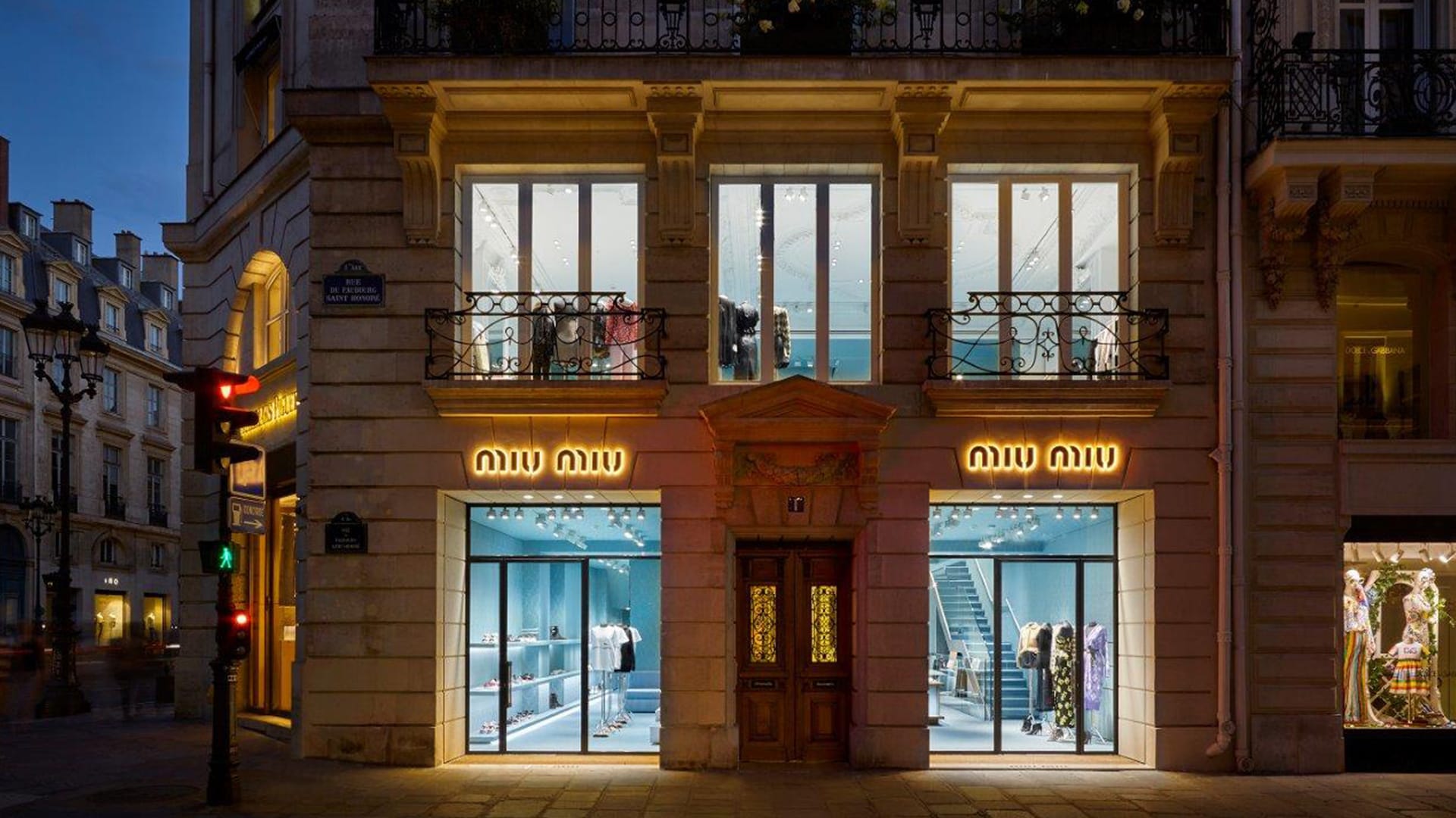 Miu Miu opens a new boutique in Paris