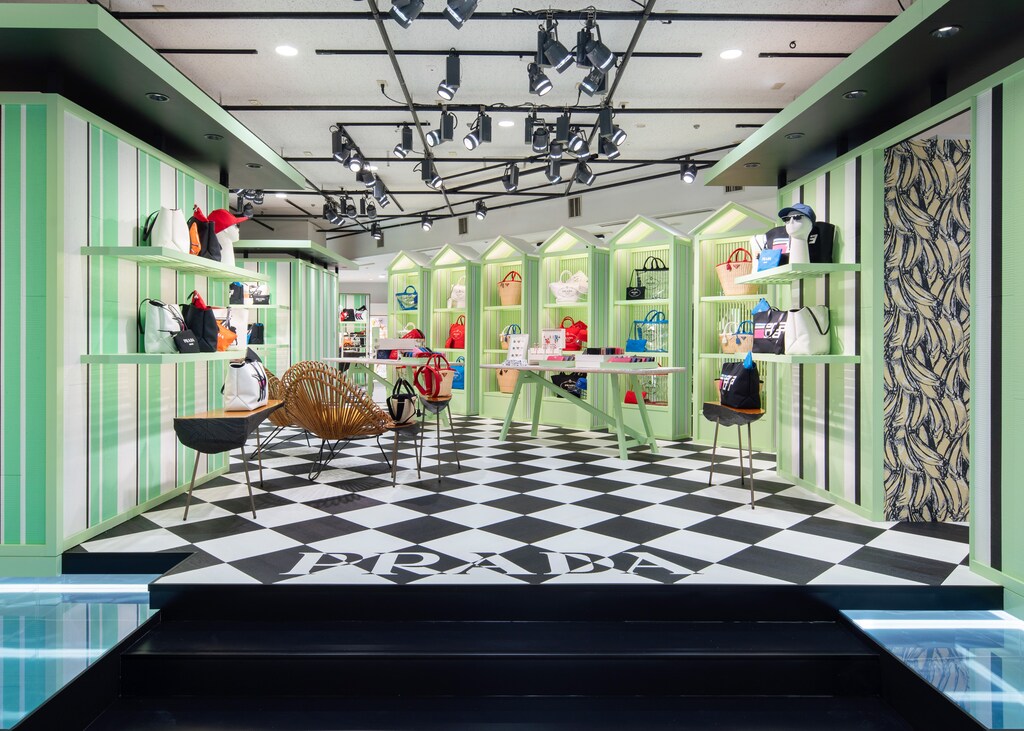 “Cabins”, the new Prada pop-up installation in Tokyo | Prada Group