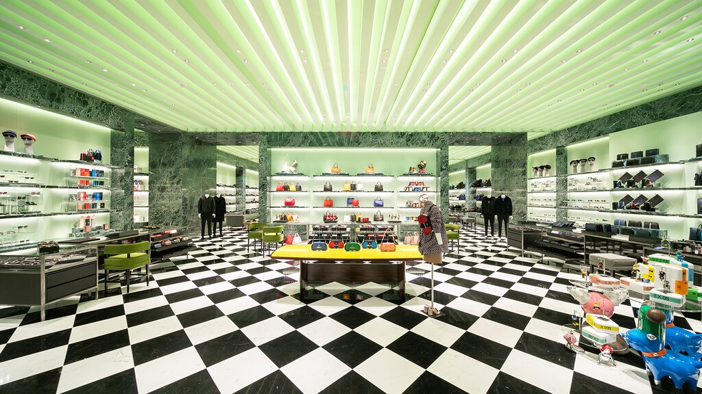Prada restyles its Macao boutique in the Four Seasons Mall