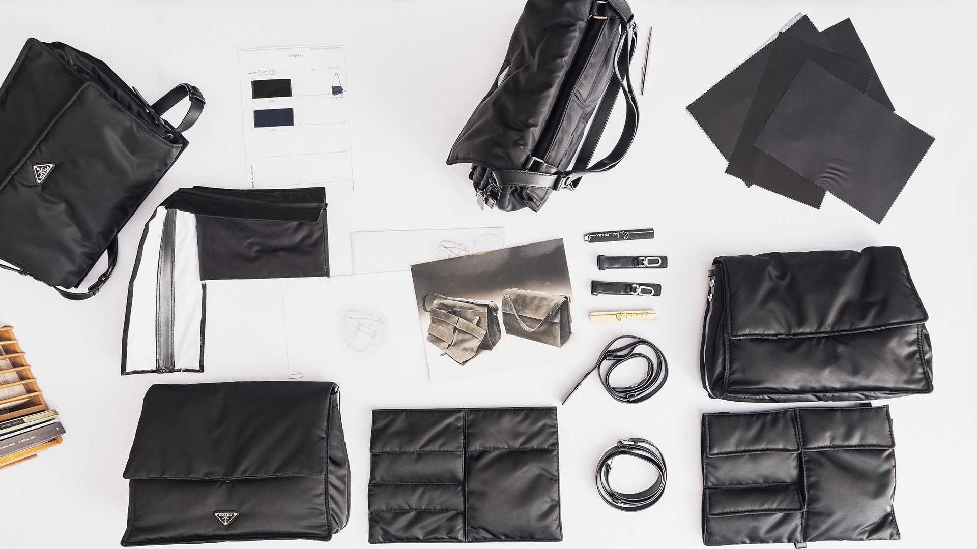Prada invites nylon bag discount